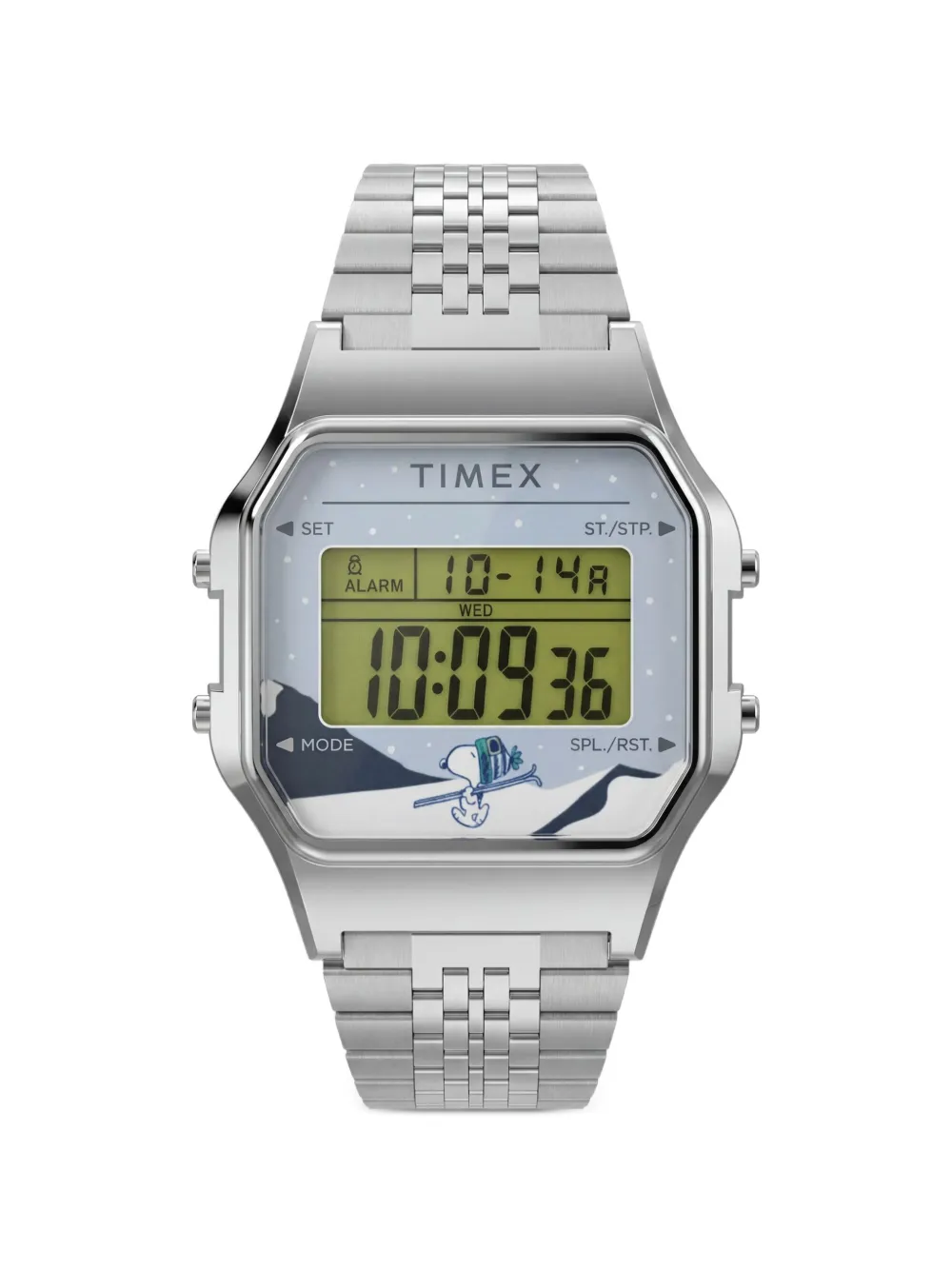 Timex X Peanuts® Snoopy T80 34.5mm Watch In Metallic