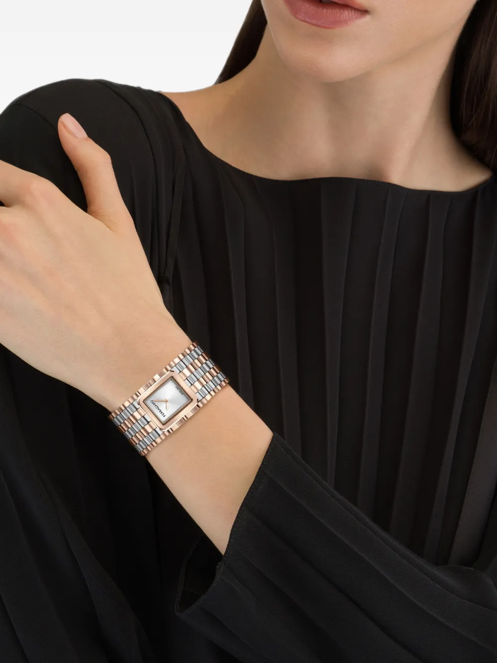 Ferragamo montre Manchette 21,5 mm - Argent Ferragamo montre Manchette 21,5 mm - Argent