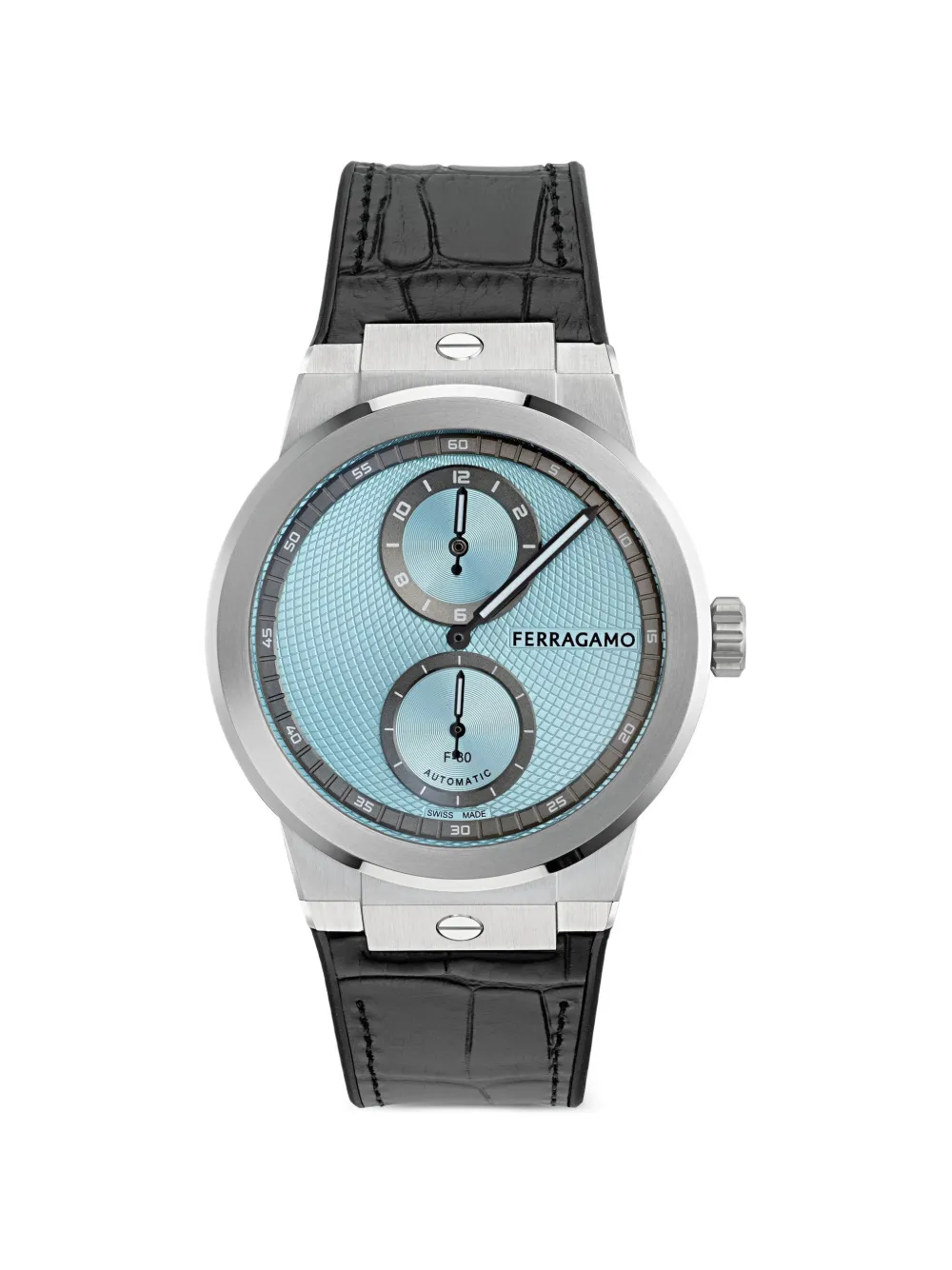 Ferragamo montre F-80 43 mm - Bleu Ferragamo montre F-80 43 mm - Bleu