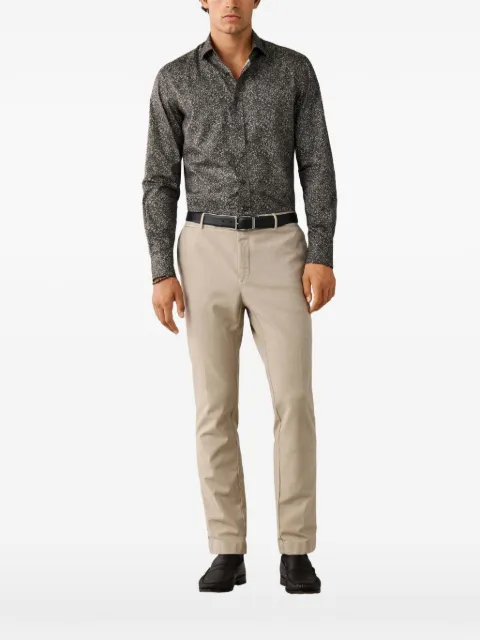 Hackett London wildflower-print shirt