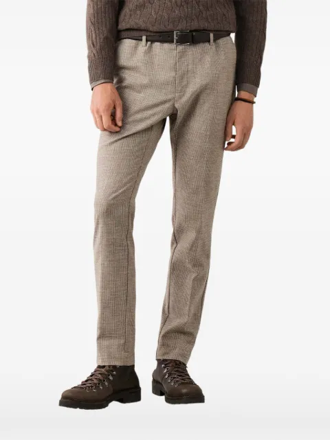 Hackett London cable-knit quarter-zip sweater