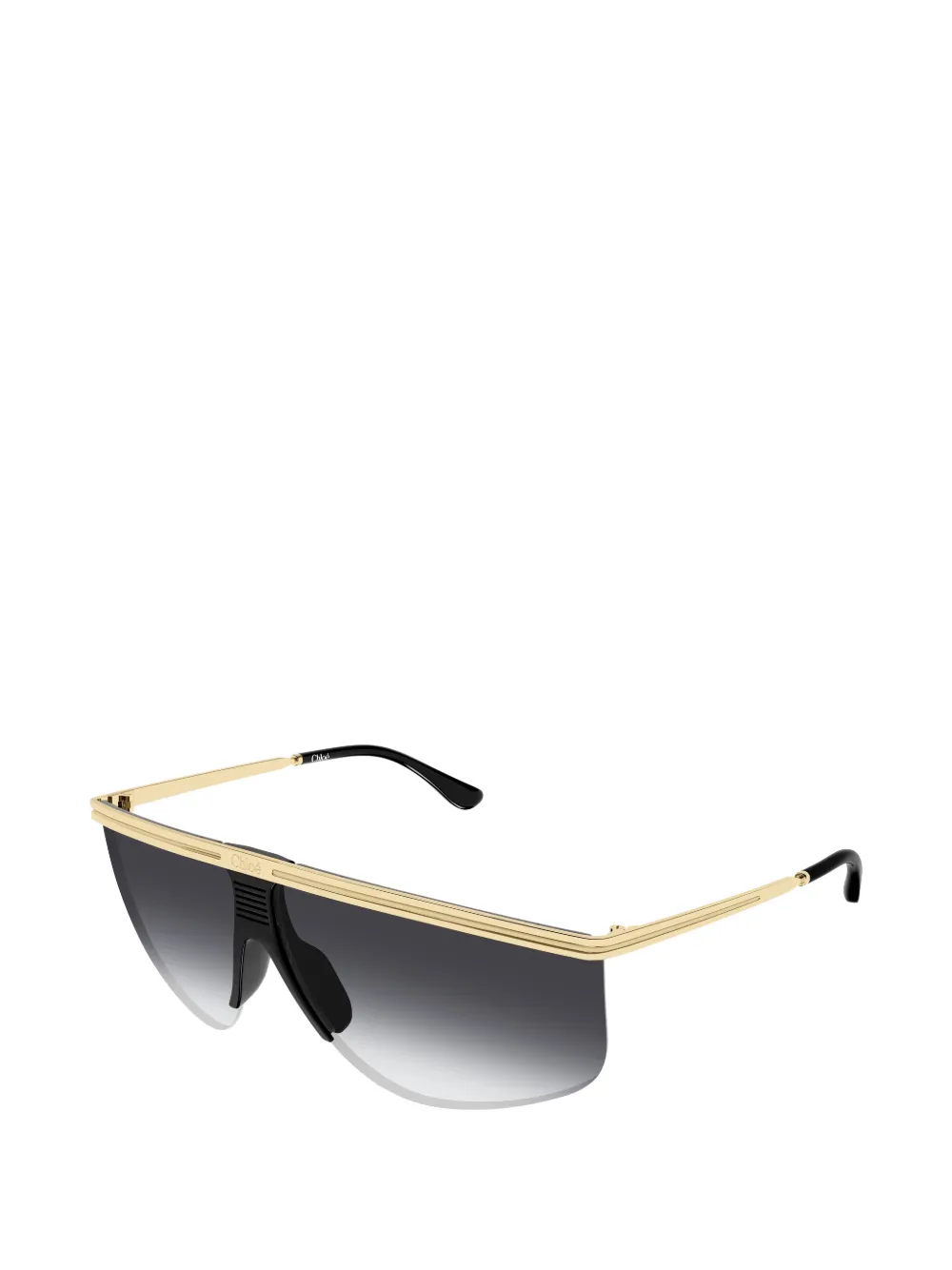 Chloé Eyewear pilot-frame shield sunglasses