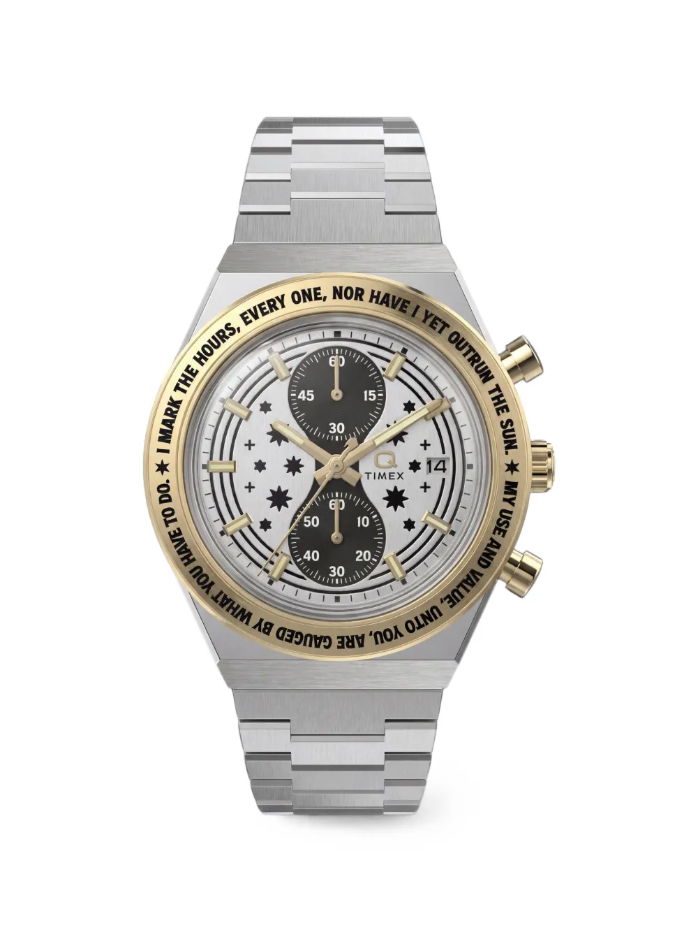 TIMEX Orologio Q Timex Chronograph 40mm - Argento