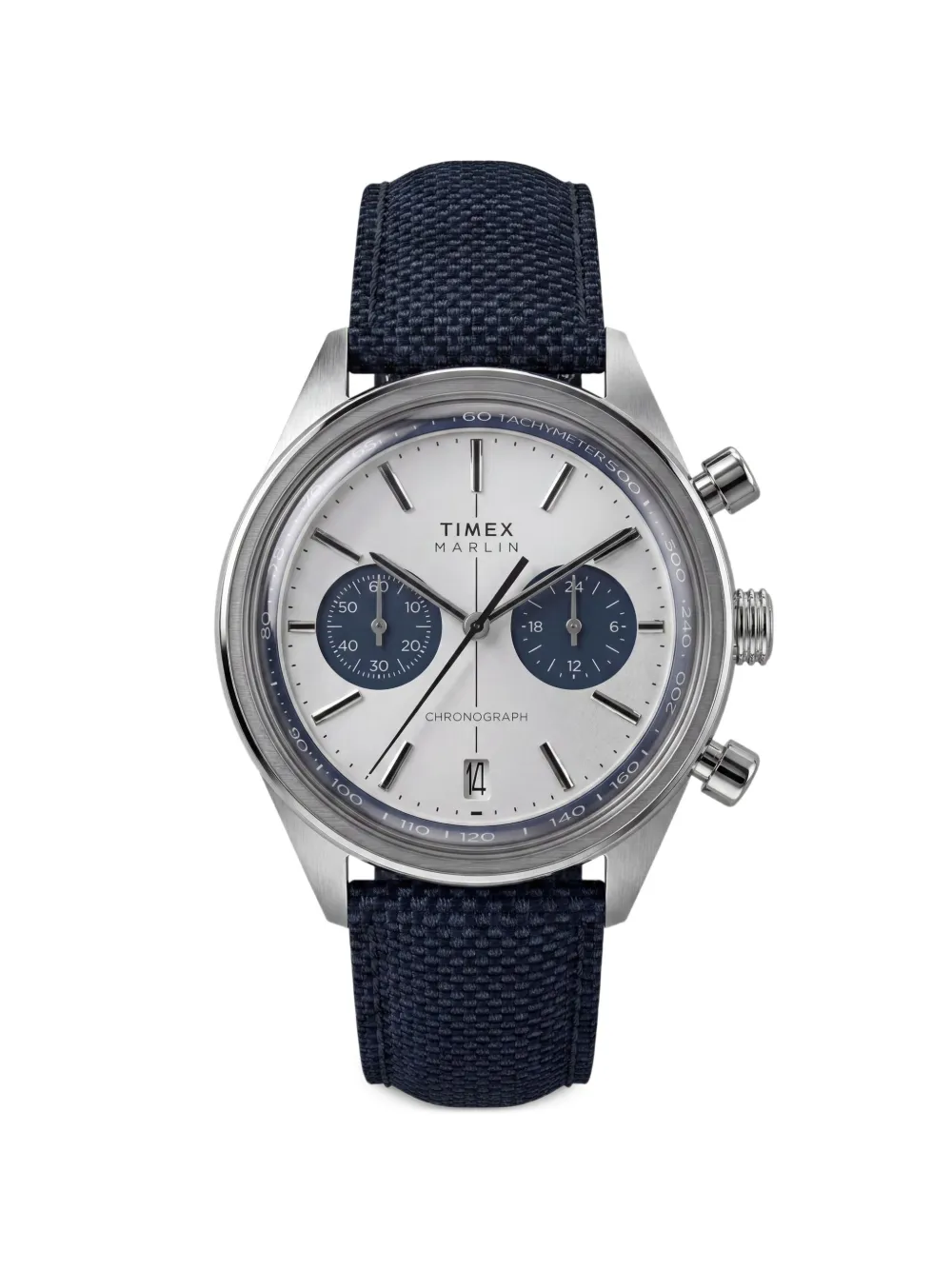 Timex Marlin® Jet Chronograph 40mm Watch In Blue