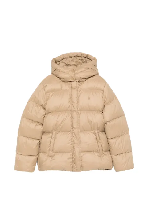 POLO RALPH LAUREN KIDS quilted hooded jacket