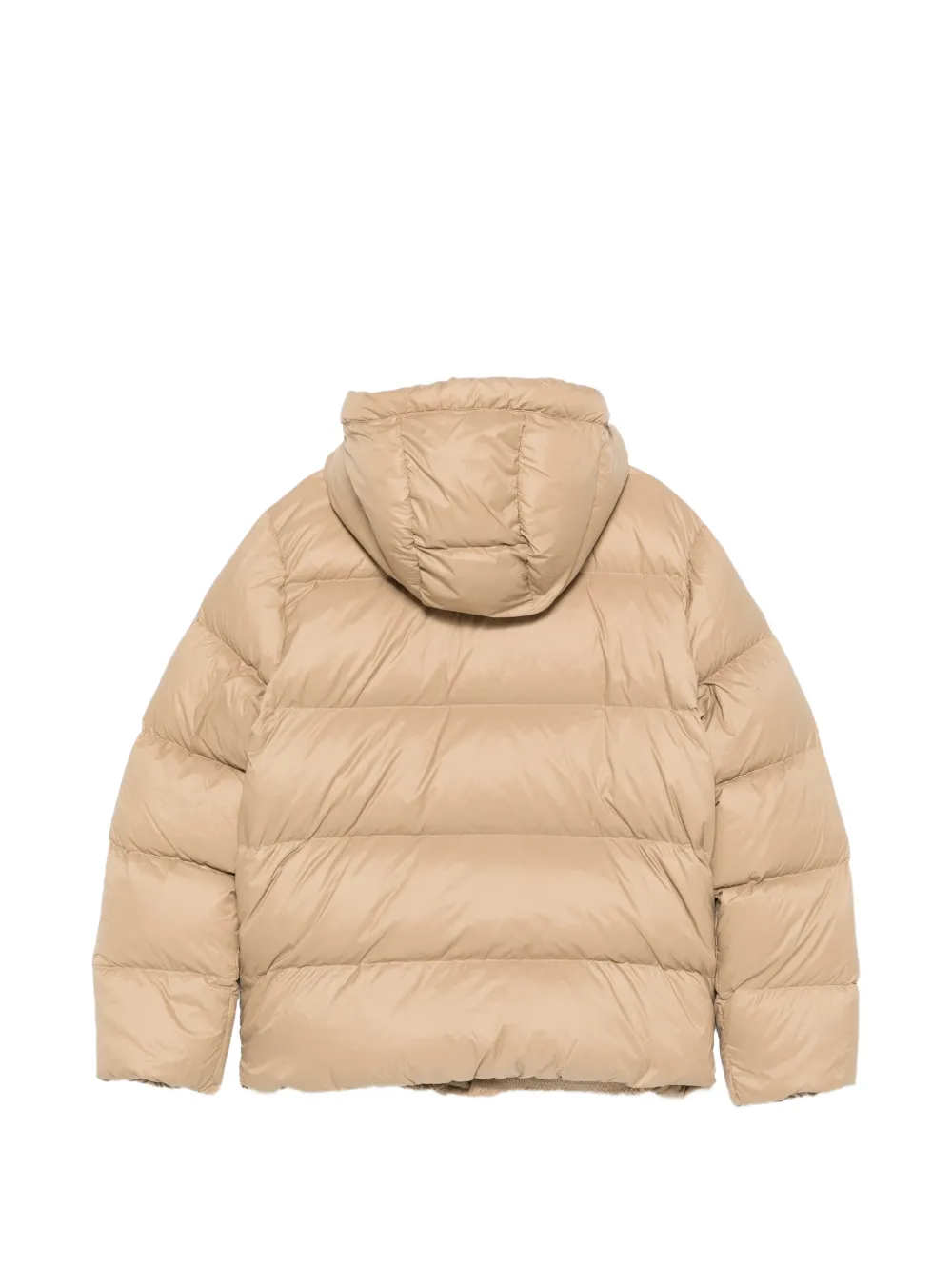 POLO RALPH LAUREN KIDS quilted hooded jacket Beige
