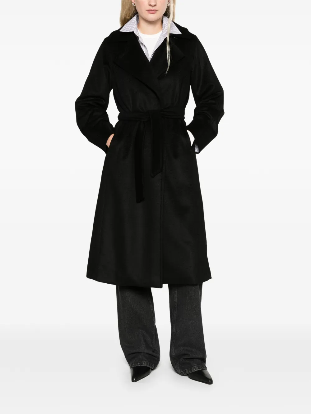 Max Mara Manuela Icon jas Zwart