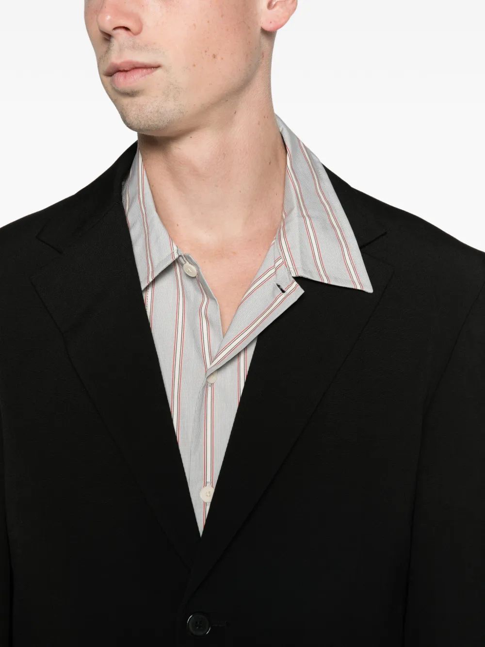 JW Anderson wide-sleeve blazer in black Zwart