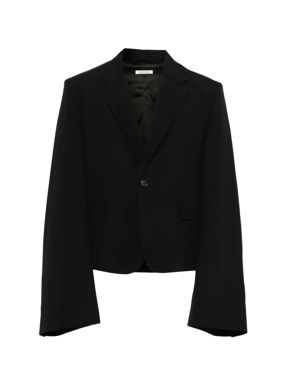 JW Anderson wide-sleeve blazer in black Zwart