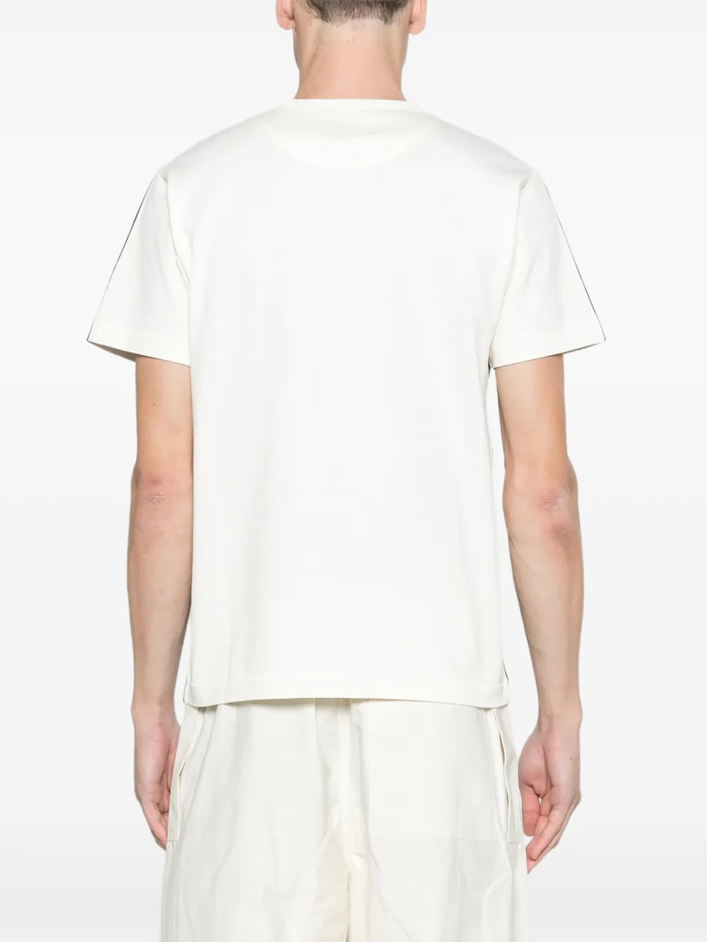 JW Anderson x Guinness bottle-top print T-shirt in black Zwart