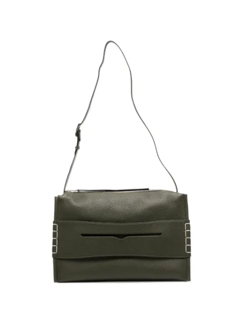 JW Anderson messenger loafer bag in khaki leather