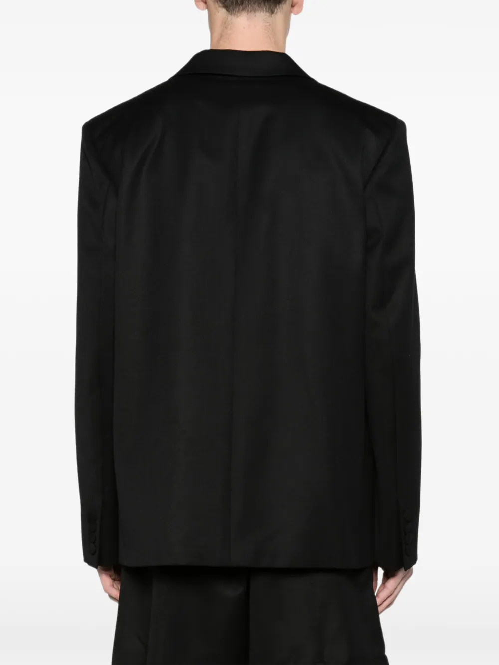 JW Anderson tuxedo jacket in black Zwart