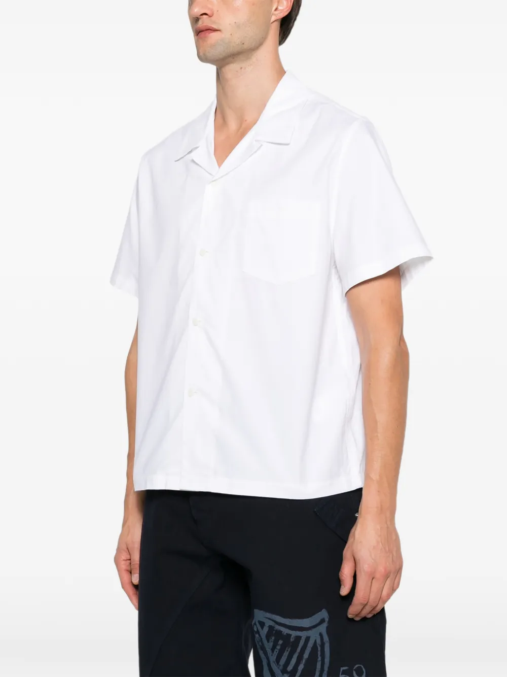 JW Anderson Guinness embroidered shirt Wit
