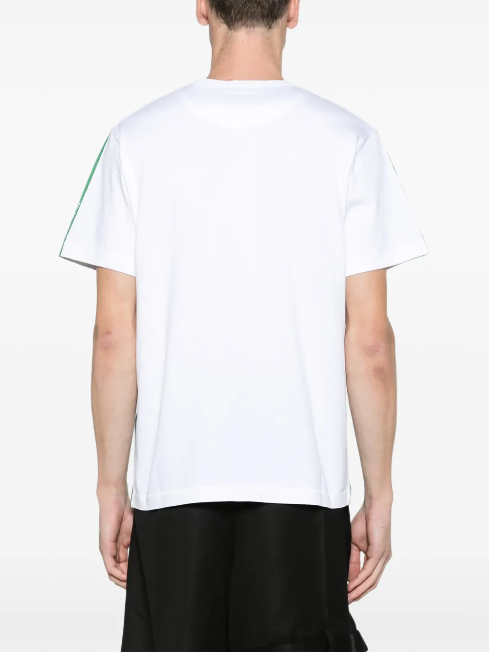 JW Anderson x Guinness bottle top-print T-shirt in green Groen