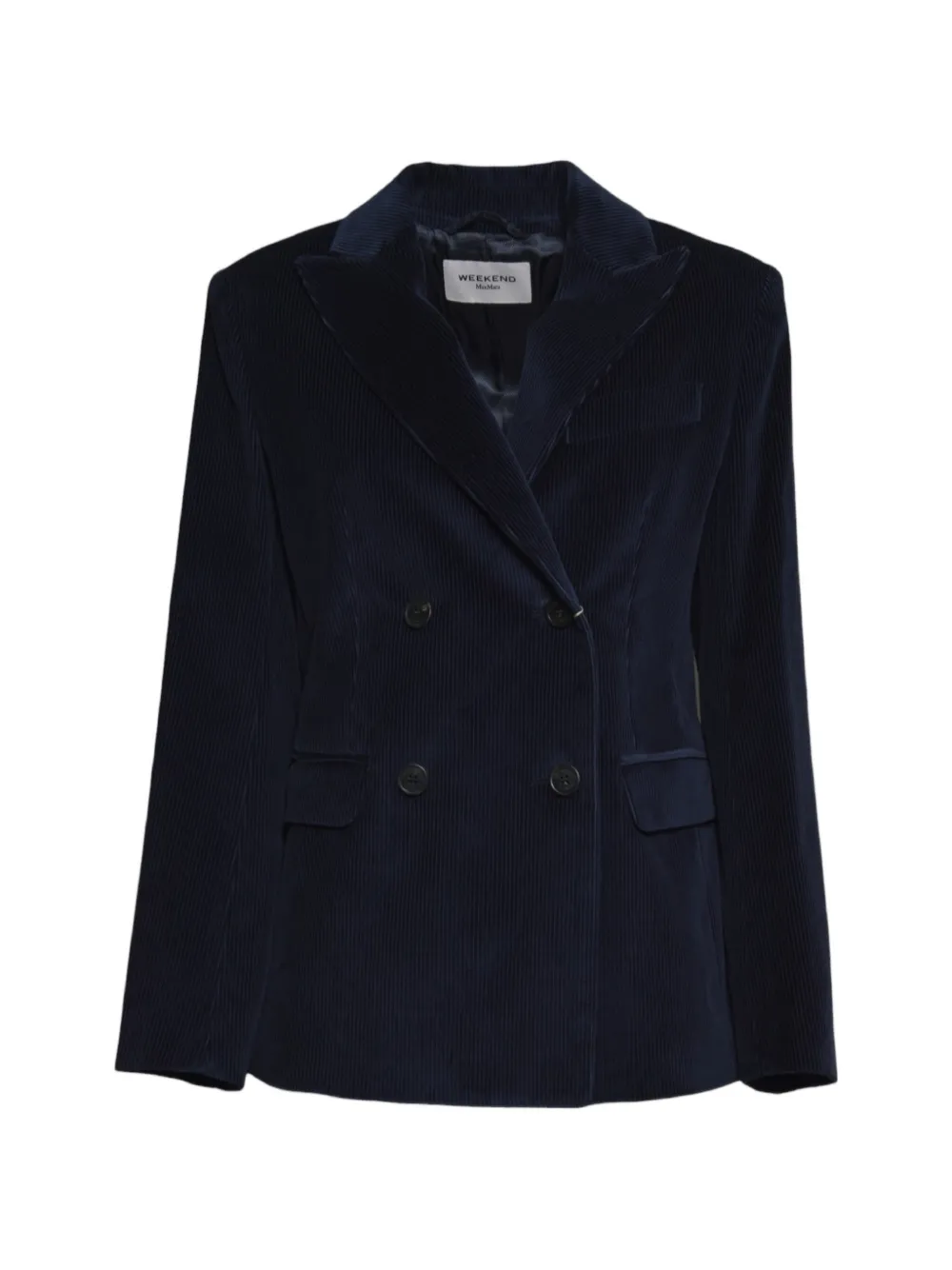 Weekend Max Mara double-breasted corduroy blazer