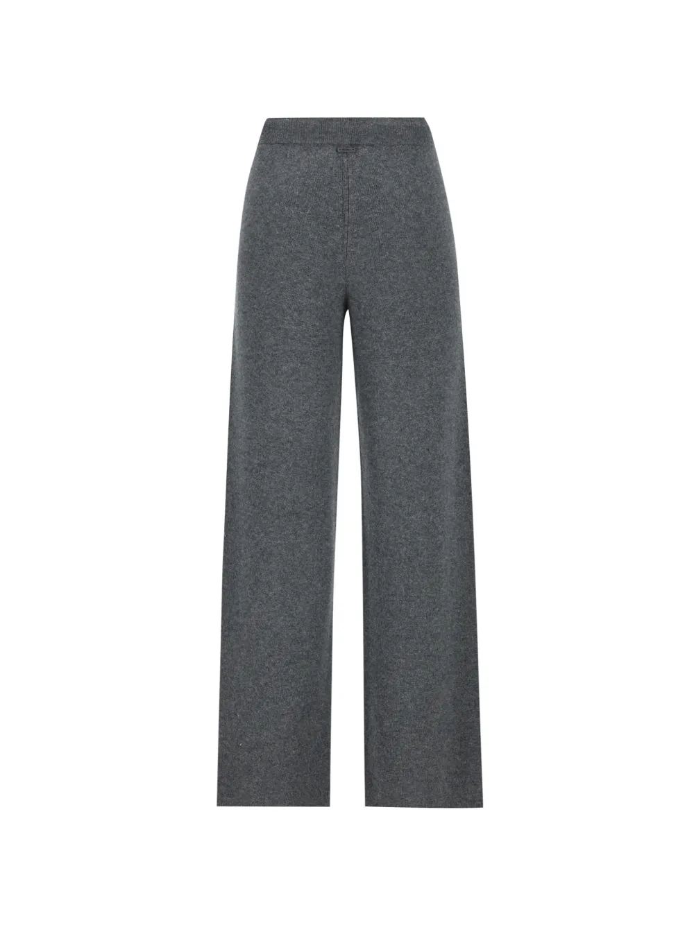 Max Mara Gebreide broek met trekkoordtaille Grijs