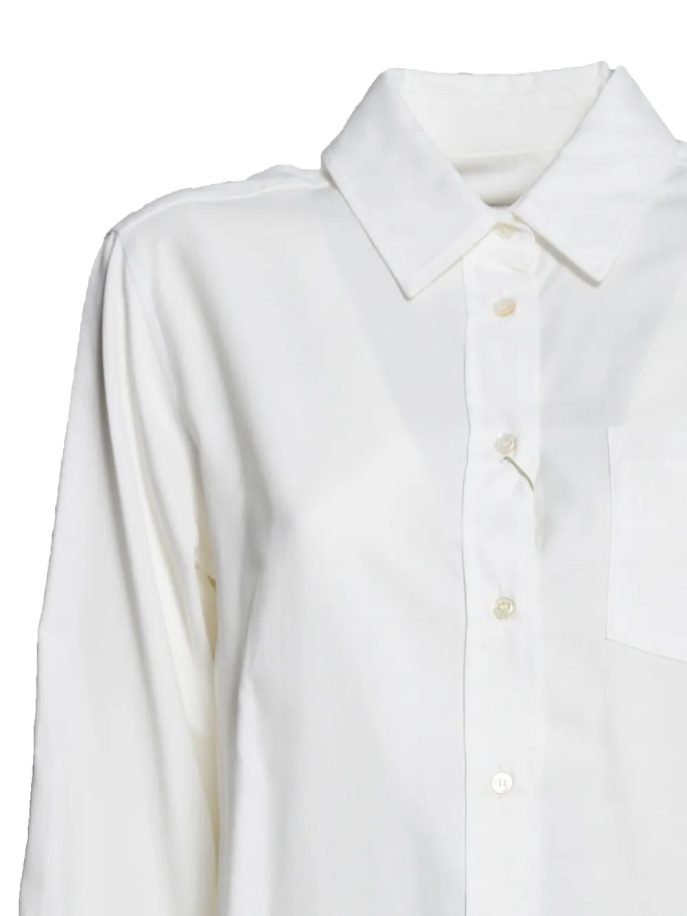 Weekend Max Mara Blouse met opgestikte zak Wit