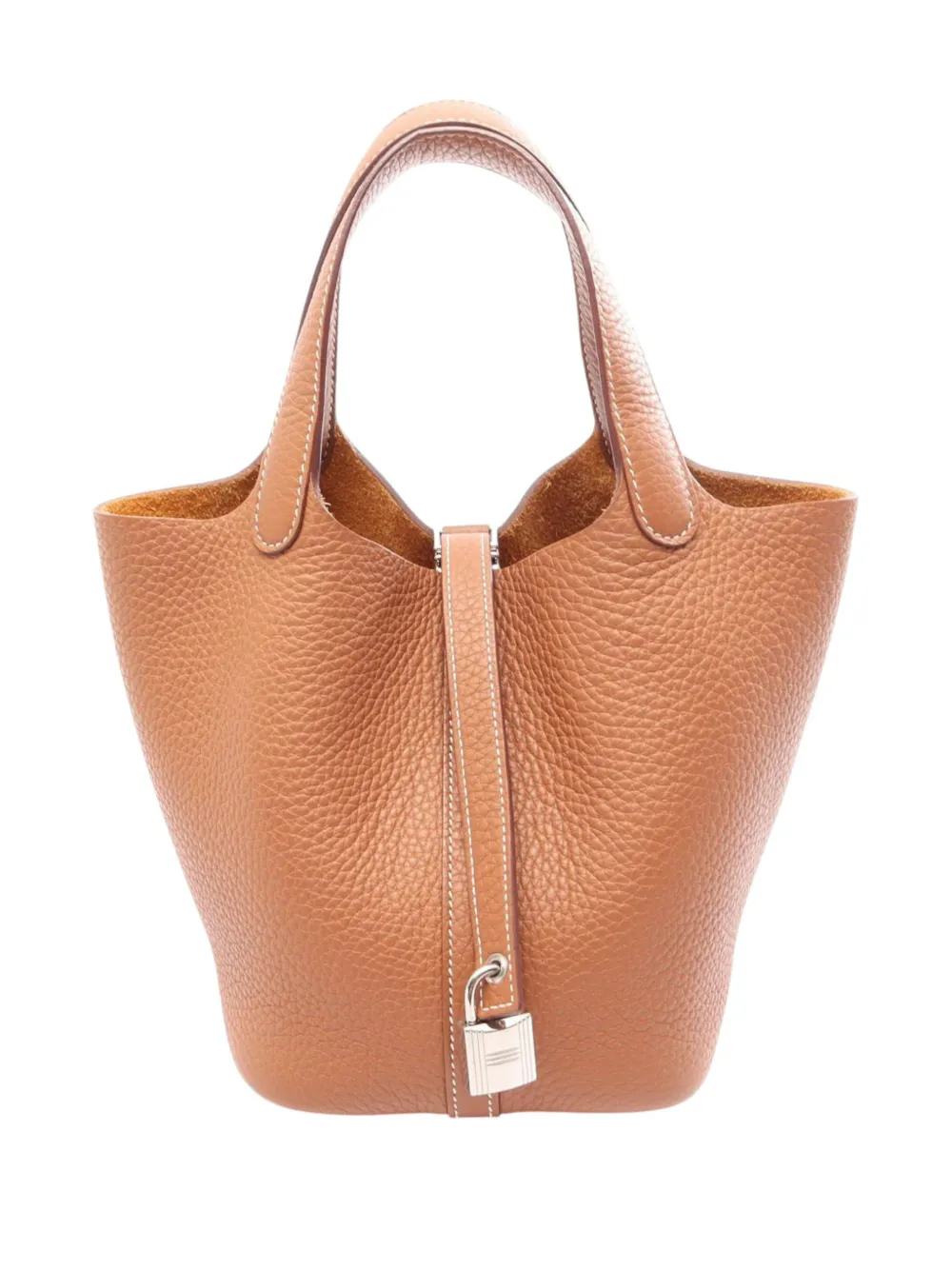 Hermès Pre-Owned 2025 Clemence Picotin Lock 18 handbag - Braun