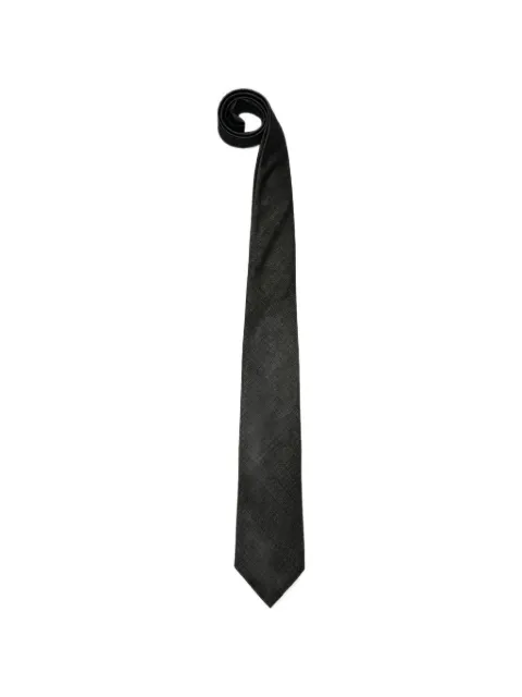OUR LEGACY voile pointed-end tie