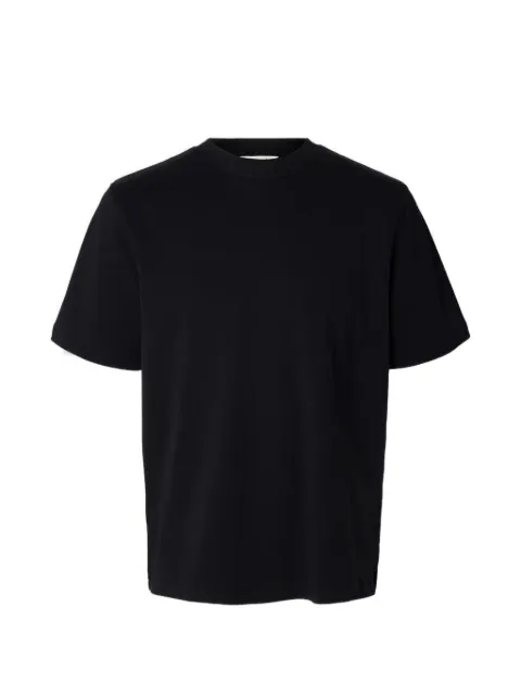 SELECTED short-sleeve cotton T-shirt