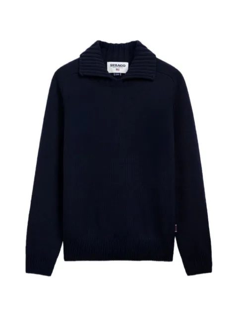 Sebago jersey Swiftriver con cuello de canalé