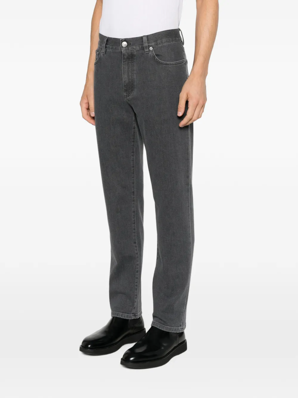 Zegna Straight jeans Grijs