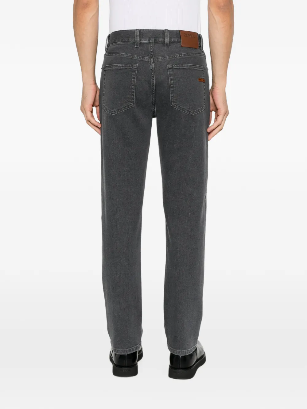 Zegna Straight jeans Grijs