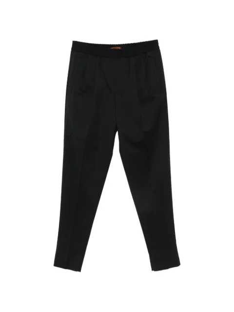 Zegna pantalones con cinturilla elástica
