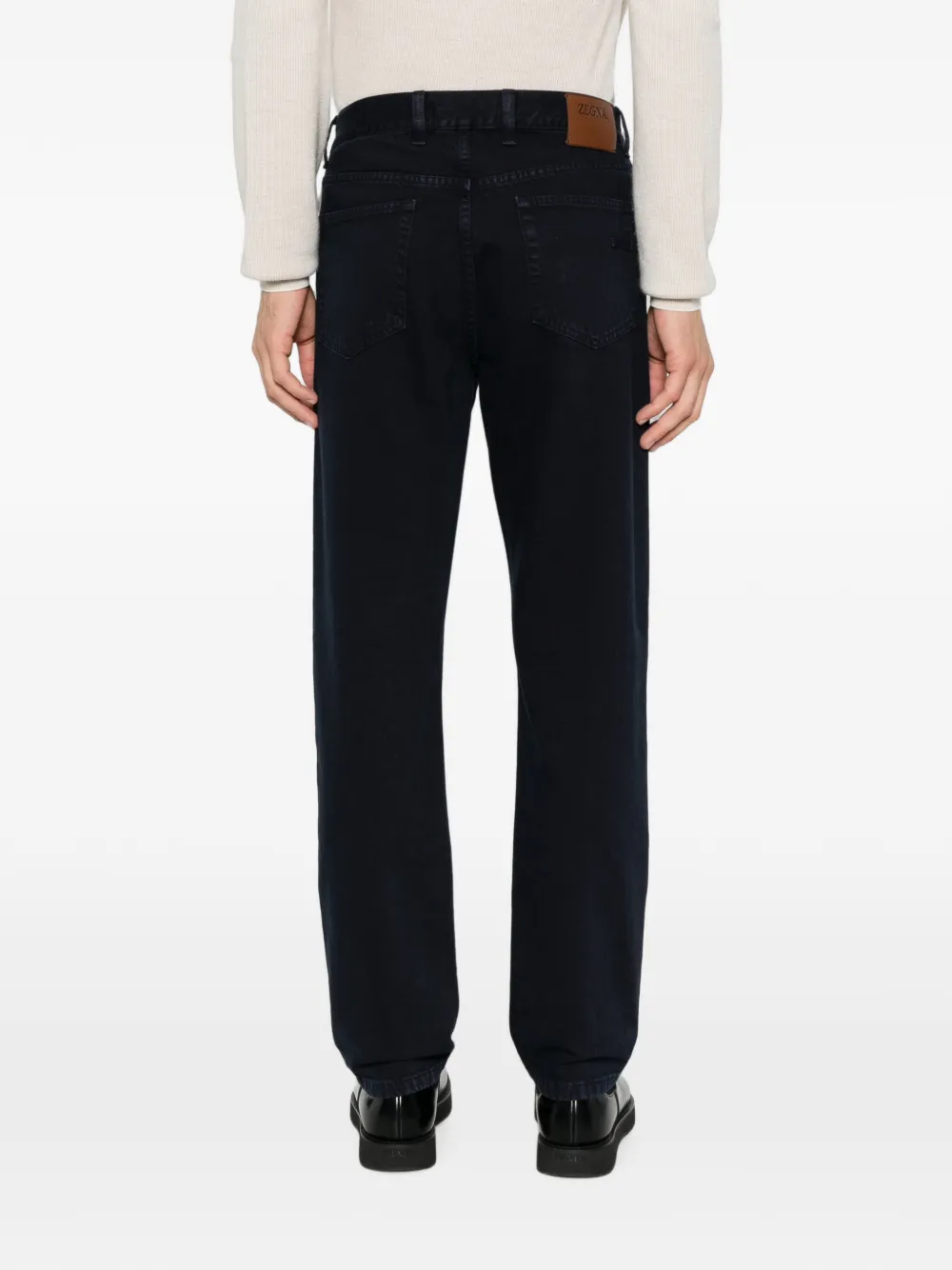 Zegna Straight jeans Blauw