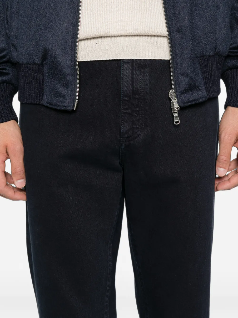 Zegna Straight jeans Blauw