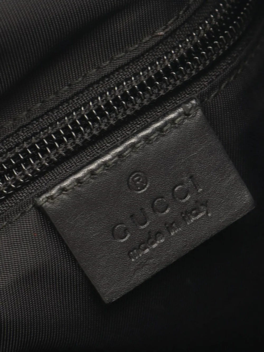 Gucci Pre-Owned 2000-2025 CC Techno Web canvas crossbodytas Zwart