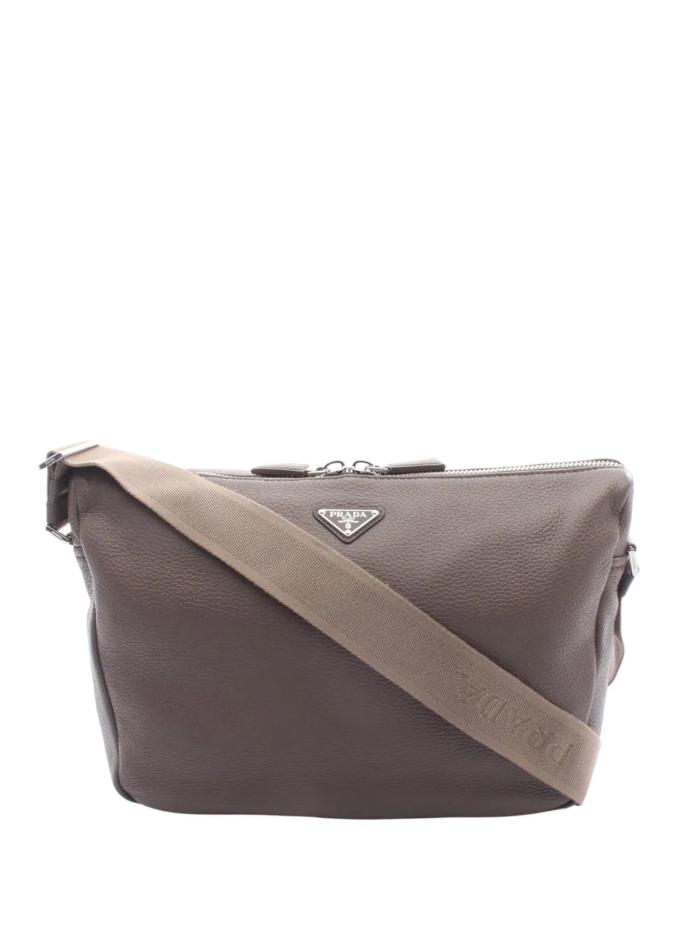 Prada Pre-Owned 2013-2026 Vitello Daino crossbody bag - Toni neutri