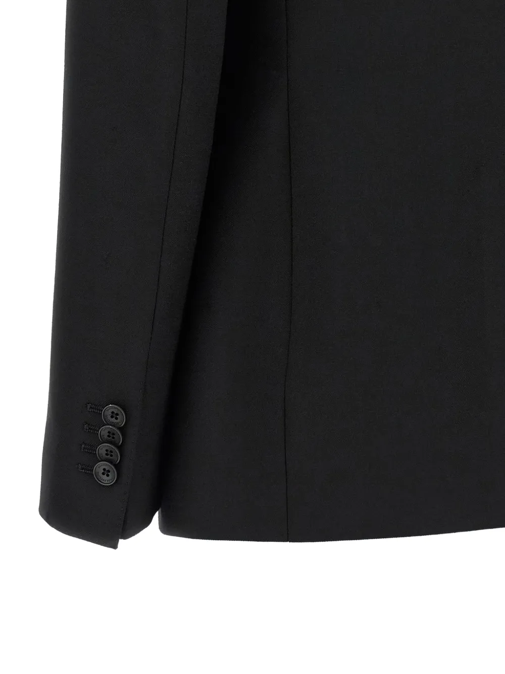 Tagliatore Blazer met enkele rij knopen Zwart