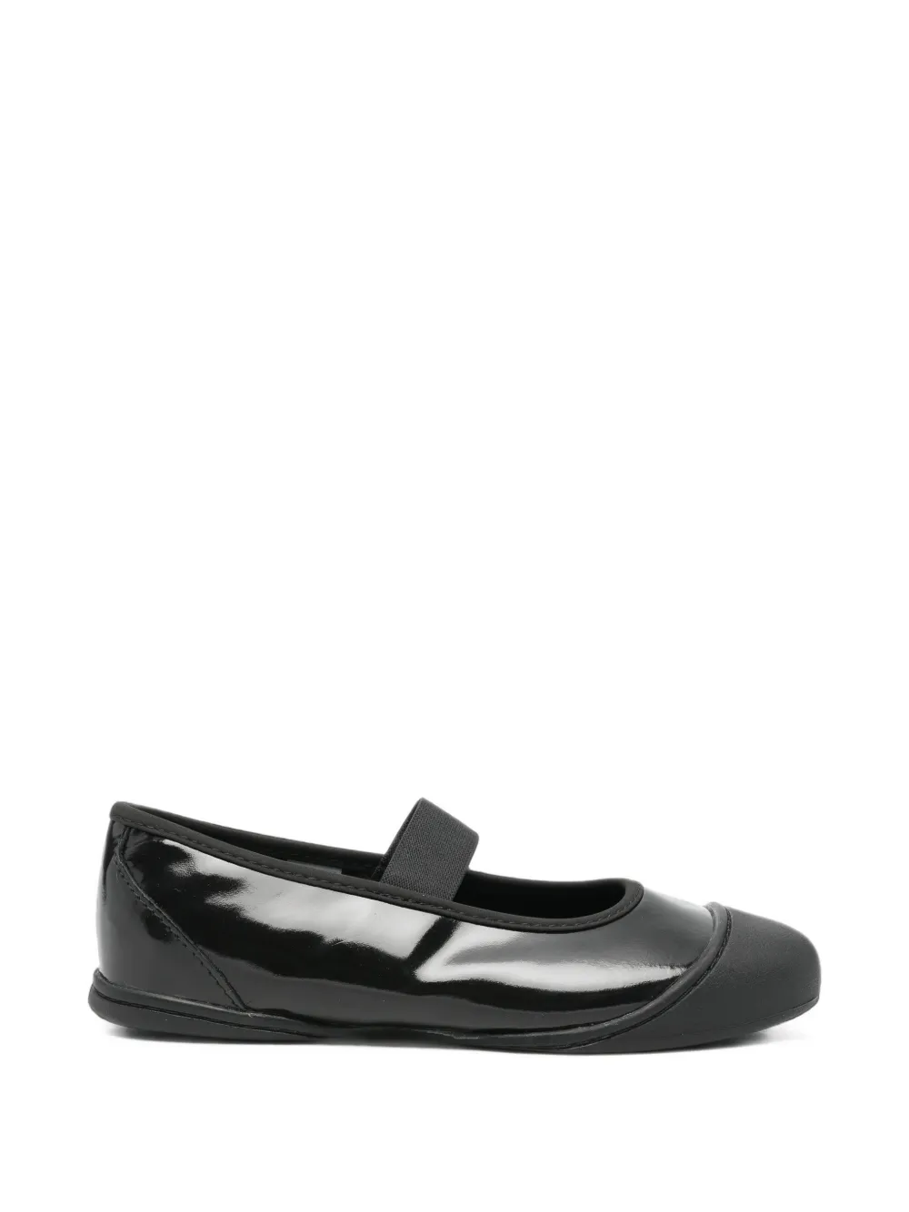 Vans patent leather ballet flats - Nero