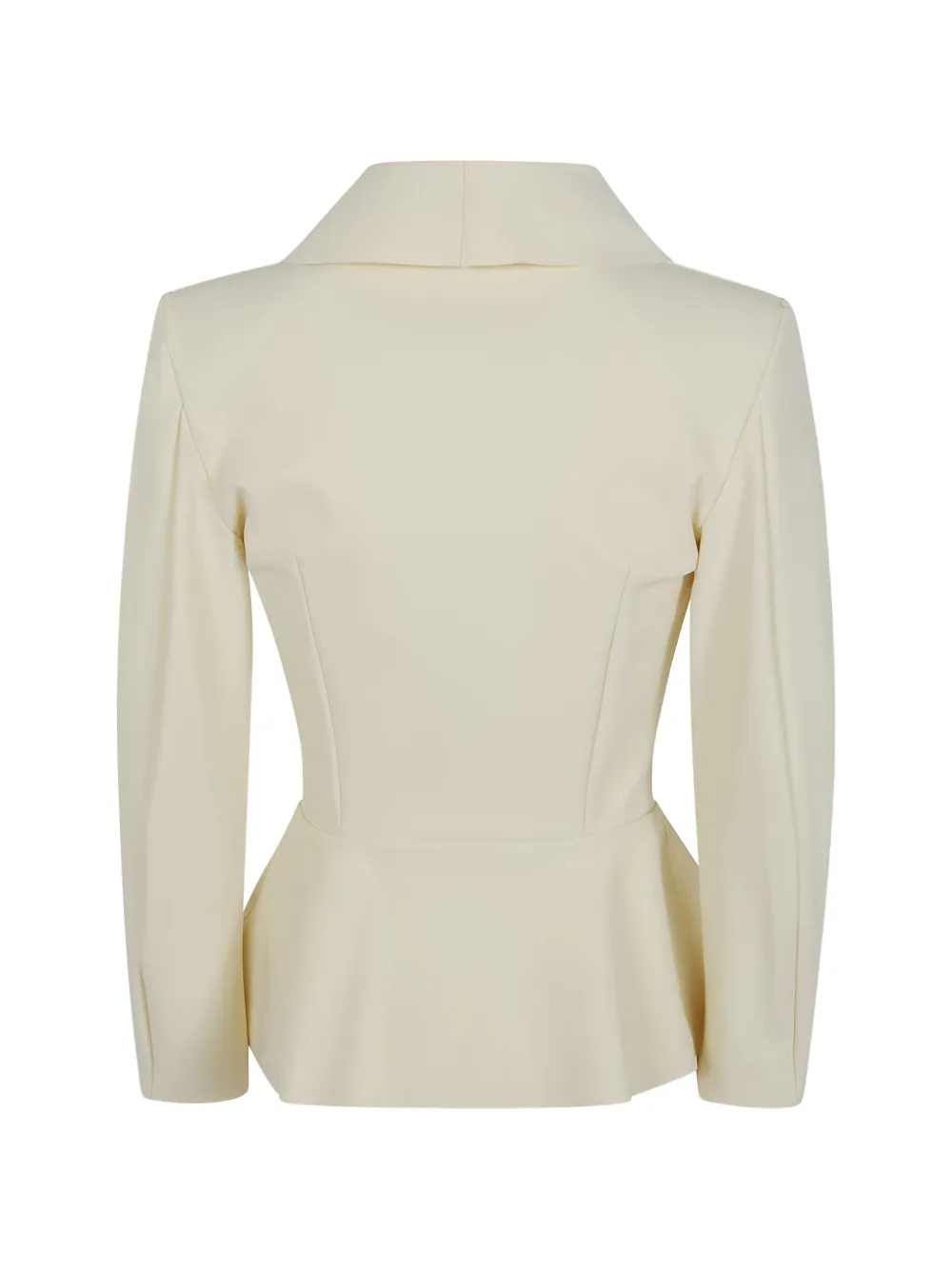 CHIARA BONI La Petite Robe Peplum wikkeltop Beige