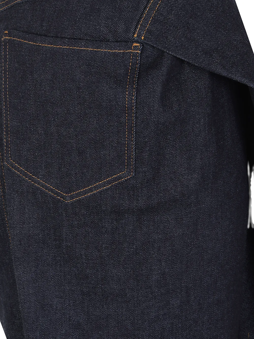 Jacquemus The de-Nîmes Cubisto rok Blauw