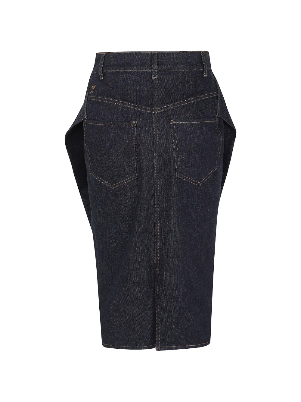 Jacquemus The de-Nîmes Cubisto rok Blauw