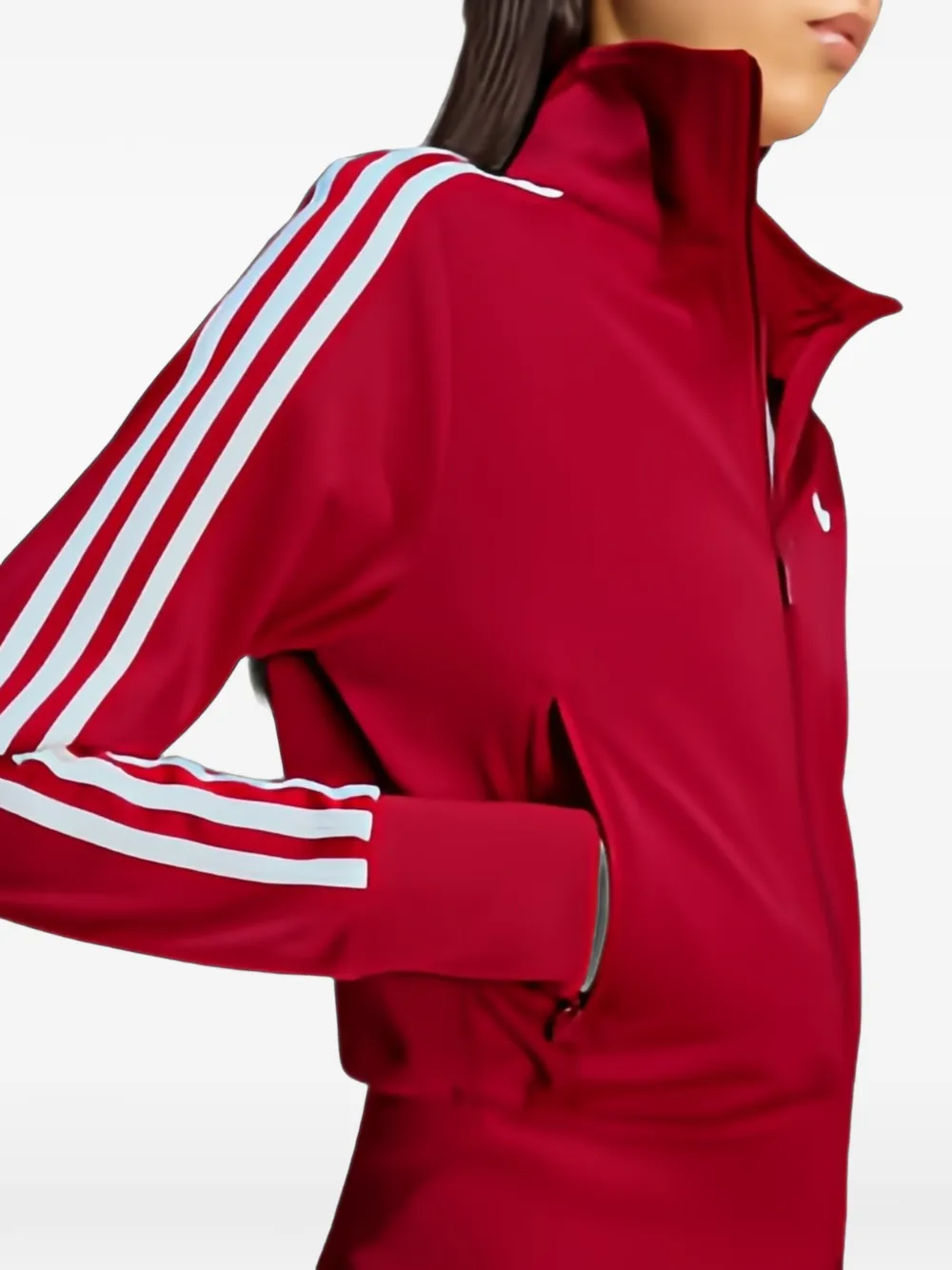 adidas Firebird Classic track jacket Rood