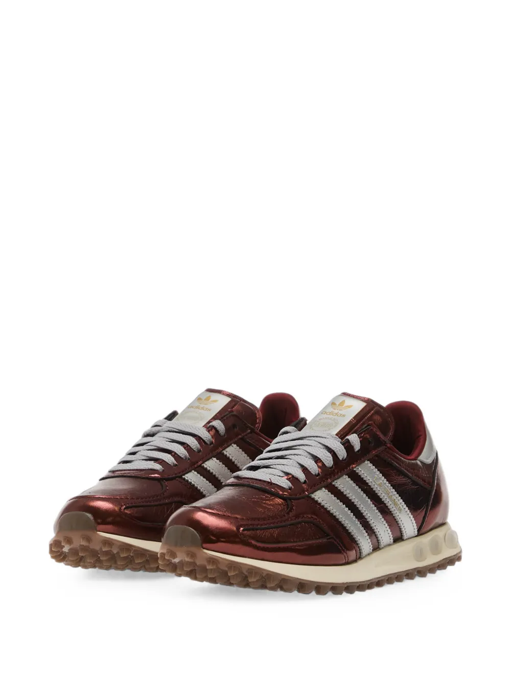 adidas La Trainer OG metallic sneakers Rood