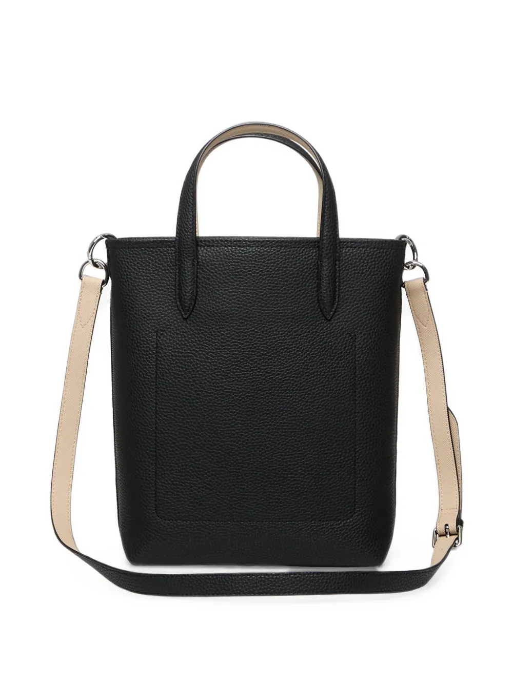 Lacoste Anna grained-texture tote bag Zwart