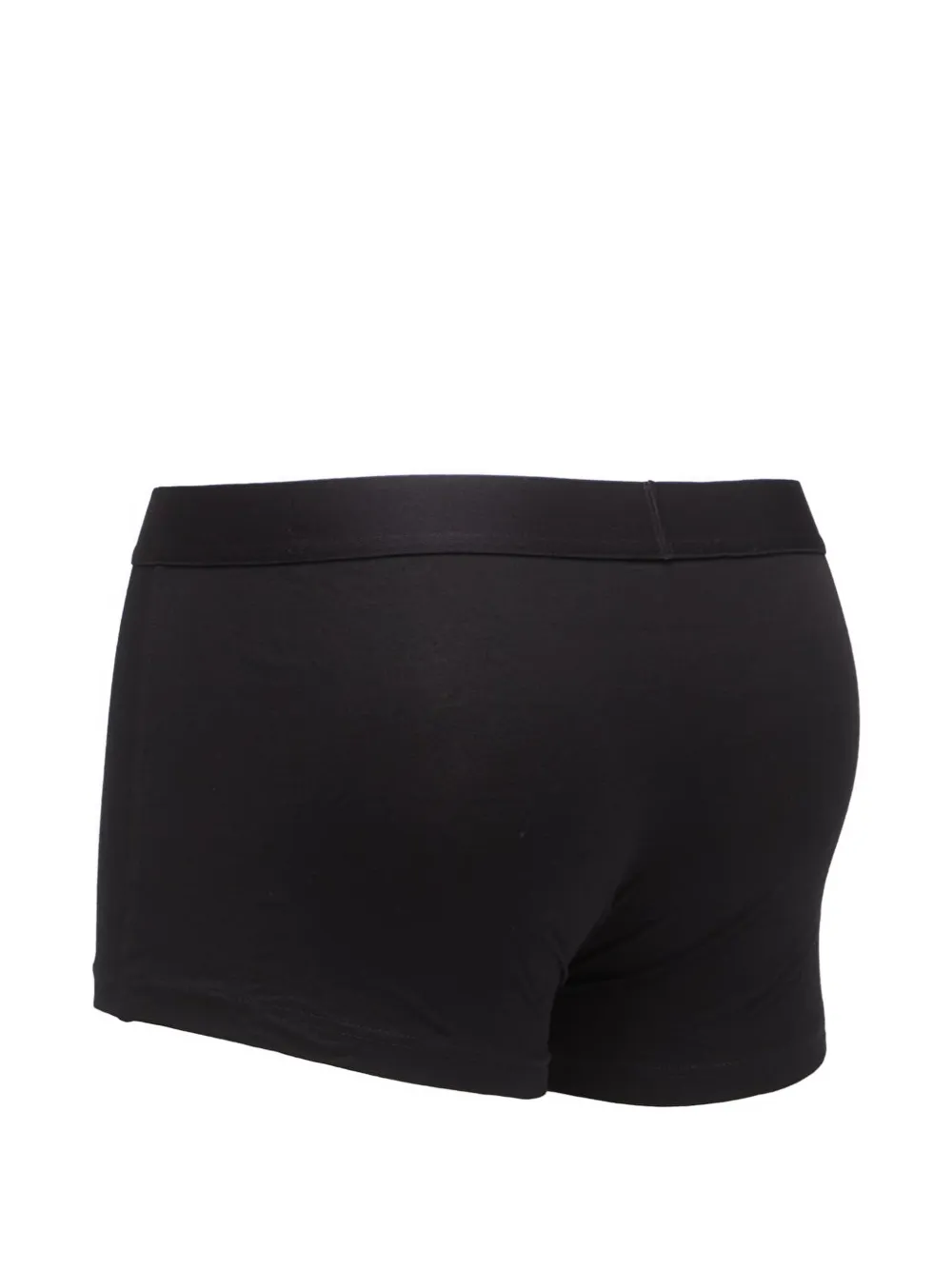 HUGO Drie paar stretch-katoenen boxershorts Zwart