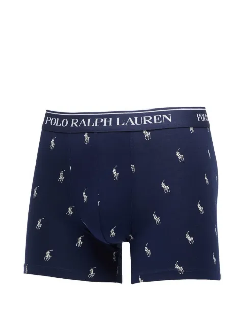 Polo Ralph Lauren logo-waistband boxers (set of three)