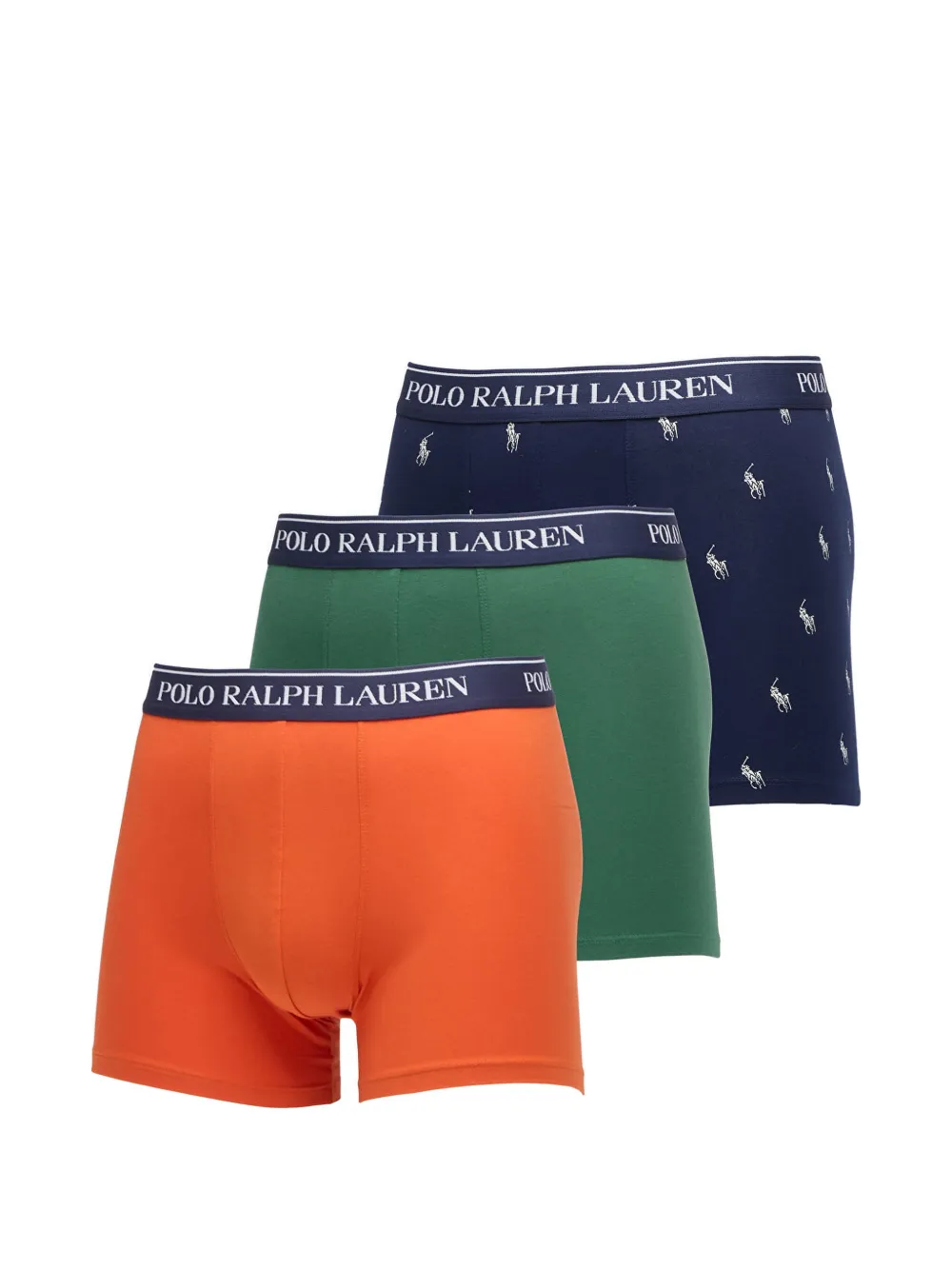 Polo Ralph Lauren Drie boxershorts met logoband Oranje
