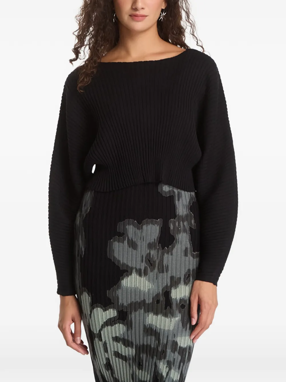 Desigual Jurk met bloemenprint Zwart