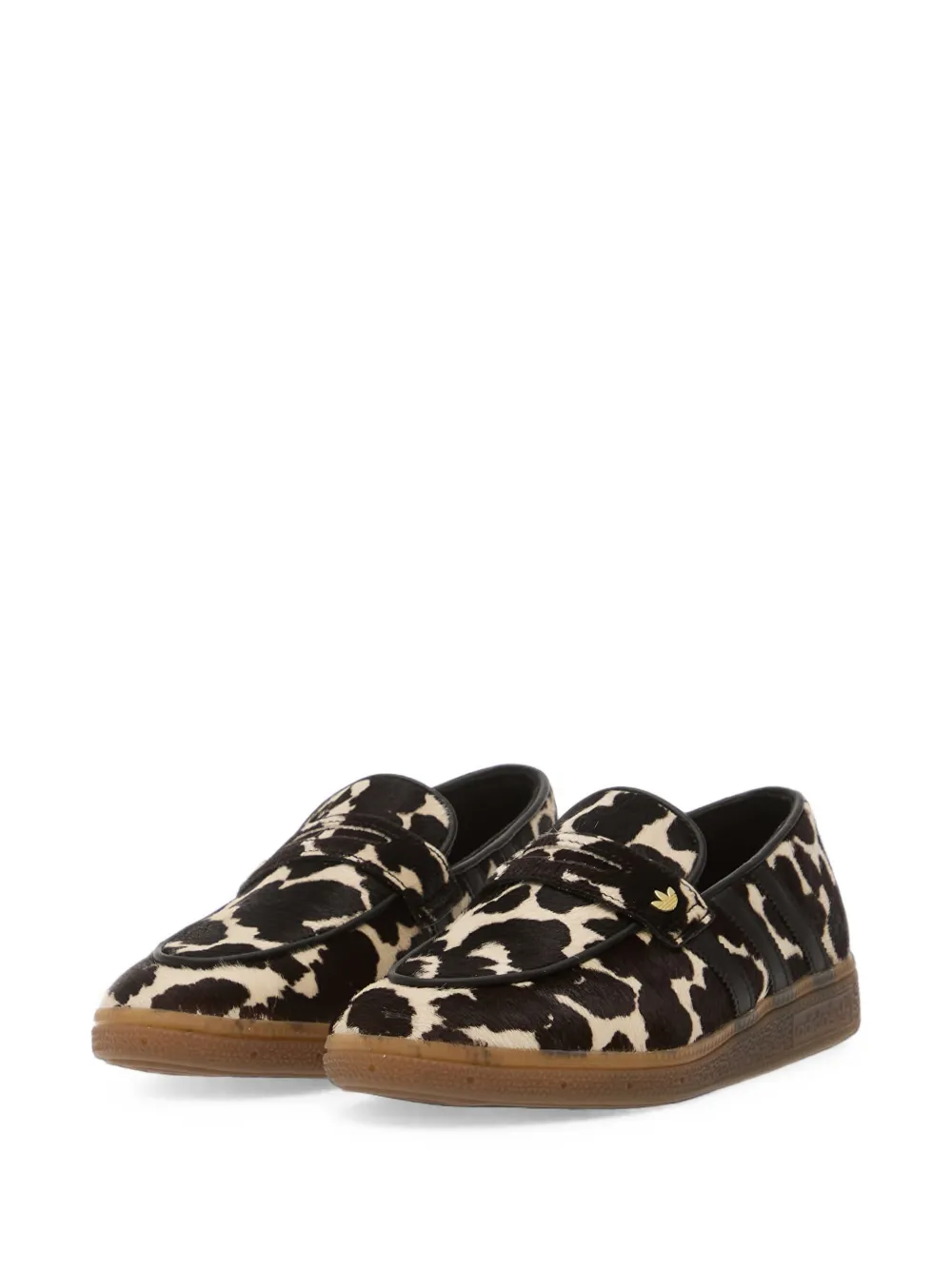 adidas Handball Spezial animal-print loafers Zwart