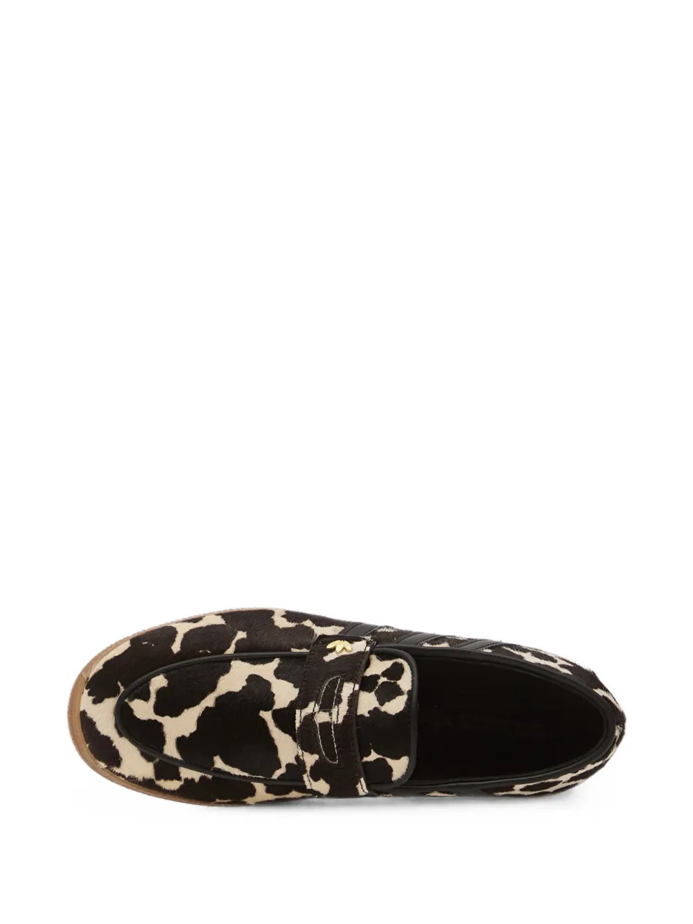 adidas Handball Spezial animal-print loafers Zwart
