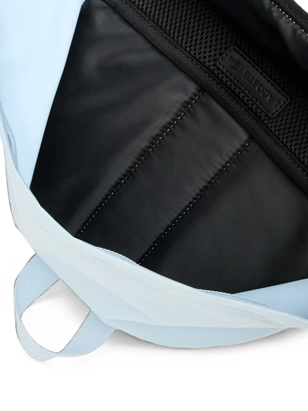 Lacoste Neocroc logo-patch backpack Blauw