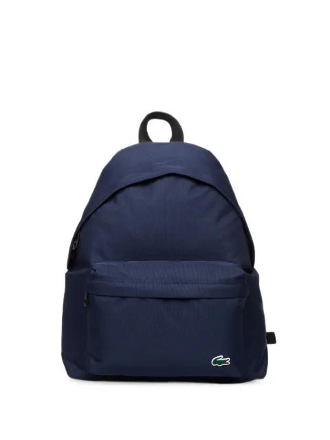 Lacoste logo-patch backpack