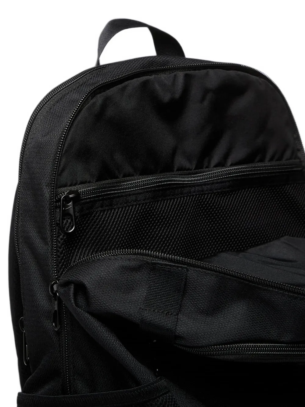 Nike Brasilia logo-print backpack Zwart
