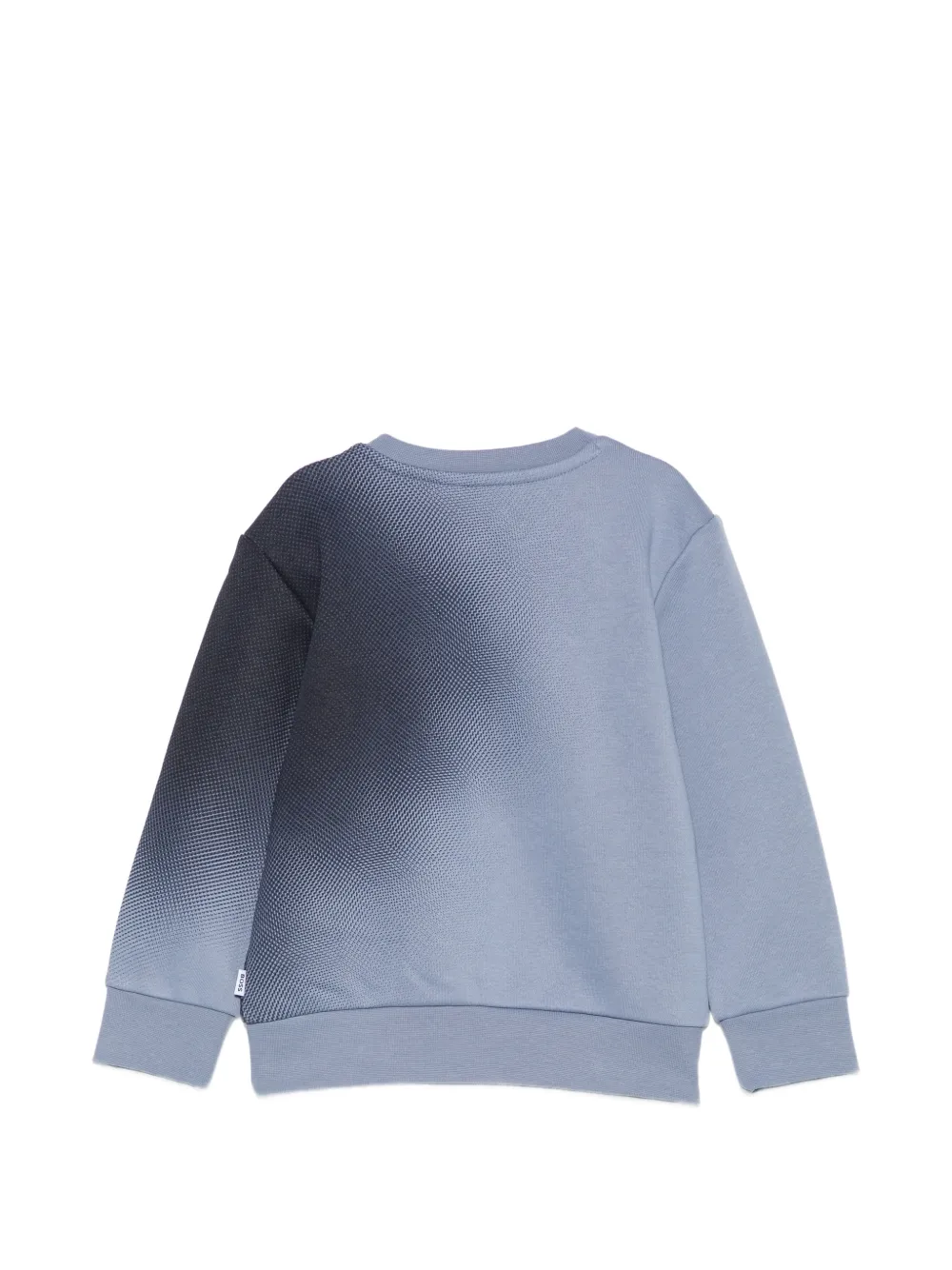 BOSS Kidswear Sweater met kleurverloop Blauw